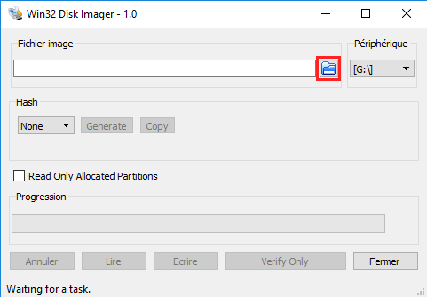 Comment choisir Raspbian dans WIN32 Disk Imager pour installer Jeedom sur un Raspberry PI 3B+