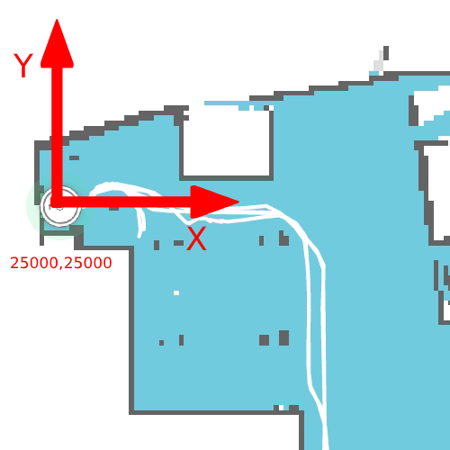 Comprendre et connaitre la position du Roborock S5 dans sa carte générée avec Mi Home