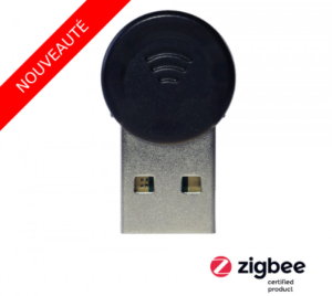 Dongle clé USB Zigbee chipset efr32mg13 compatible avec Jeedom
