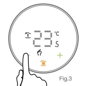 Activation mode inclusion tête thermostatique MOES Zigbee compatible Jeedom