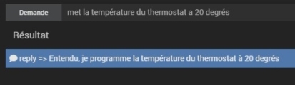 Création d'une interaction sur le thermostat zigbee MOES avec Jeedom
