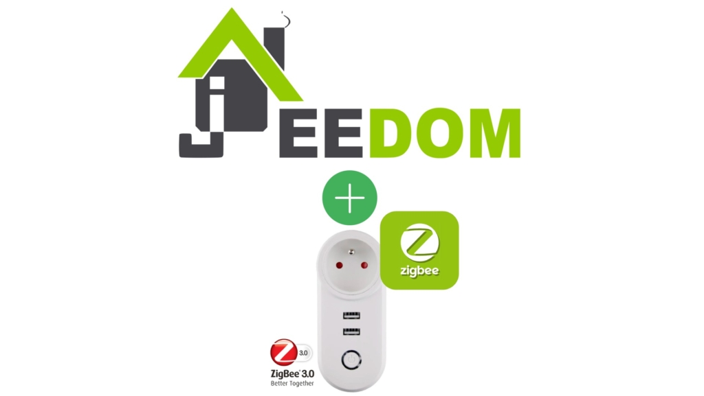 Prise connectée Zigbee MOES compatible avec Jeedom
