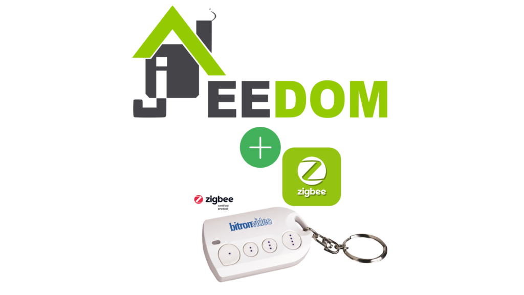 Télécommande Zigbee SMABIT 4 boutons compatible avec Jeedom