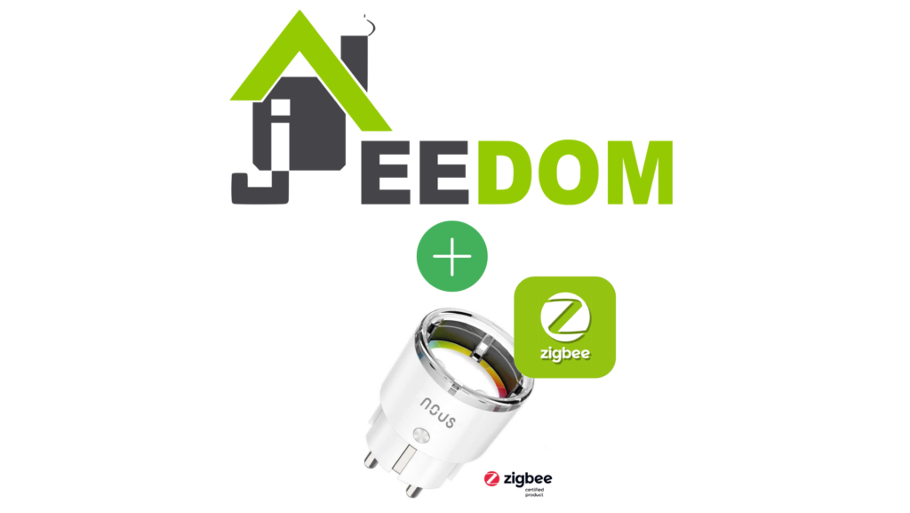 Prise connectée Zigbee 3.0 de NOUS avec mesure de la consommation d'énergie compatible avec Jeedom