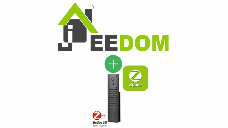 Télécommande 4 zones Zigbee 3.0 compatible avec Jeedom