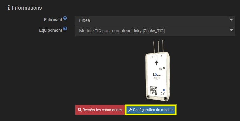 Suivre la consommation d'électricité avec le module ZLinky_TIC en Zigbee  sous Jeedom