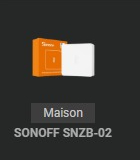 Capteur de température et d'humidité SONOFF Zigbee 3.0 SNZB-02 compatible avec Jeedom