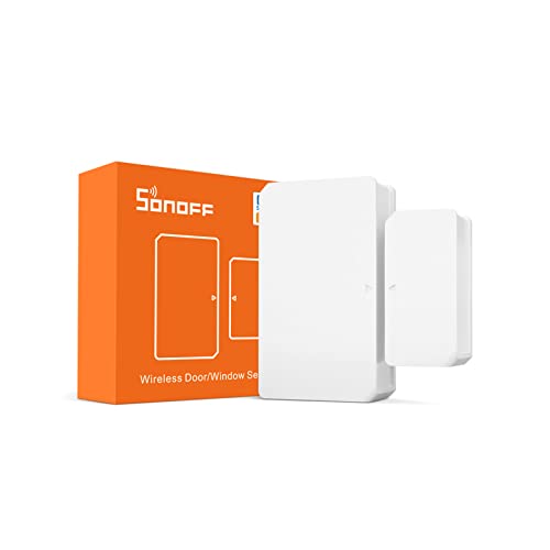 SONOFF SNZB-04 ZigBee Capteur de Porte et Fenêtre sans Fil, Envoyer Une Alerte à Votre Smartphone, Compatible avec Alexa/Google Home, SONOFF Zigbee Bridge Requis, Piles Incluses