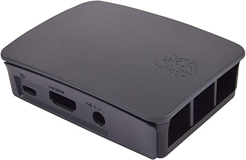 Raspberry Pi - RPI3CASE-BG - Boîtier PC - Étui pour Modèle B – Noir/Gris
