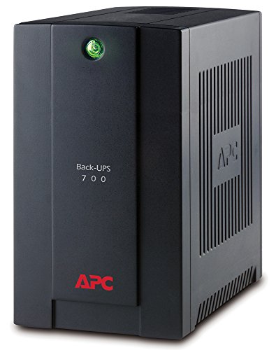 APC Back-UPS BX - BX700U-FR - Onduleur 700VA (AVR, 3 Prises FR, USB, Logiciel d'arrêt)