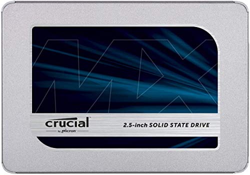 Crucial MX500 250GB 3D NAND SATA 2.5 Inch Internal SSD - Up to 560MB/s - CT250MX500SSD1