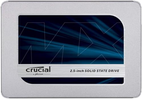 Crucial MX500 250Go 3D NAND SATA 2,5 pouces SSD interne - Jusqu’à 560 Mo/s - CT250MX500SSD1